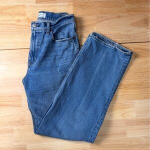 Women's Abercrombie & Fitch The '90s Relaxed Jeans High Rise Medium Wash 28 6R